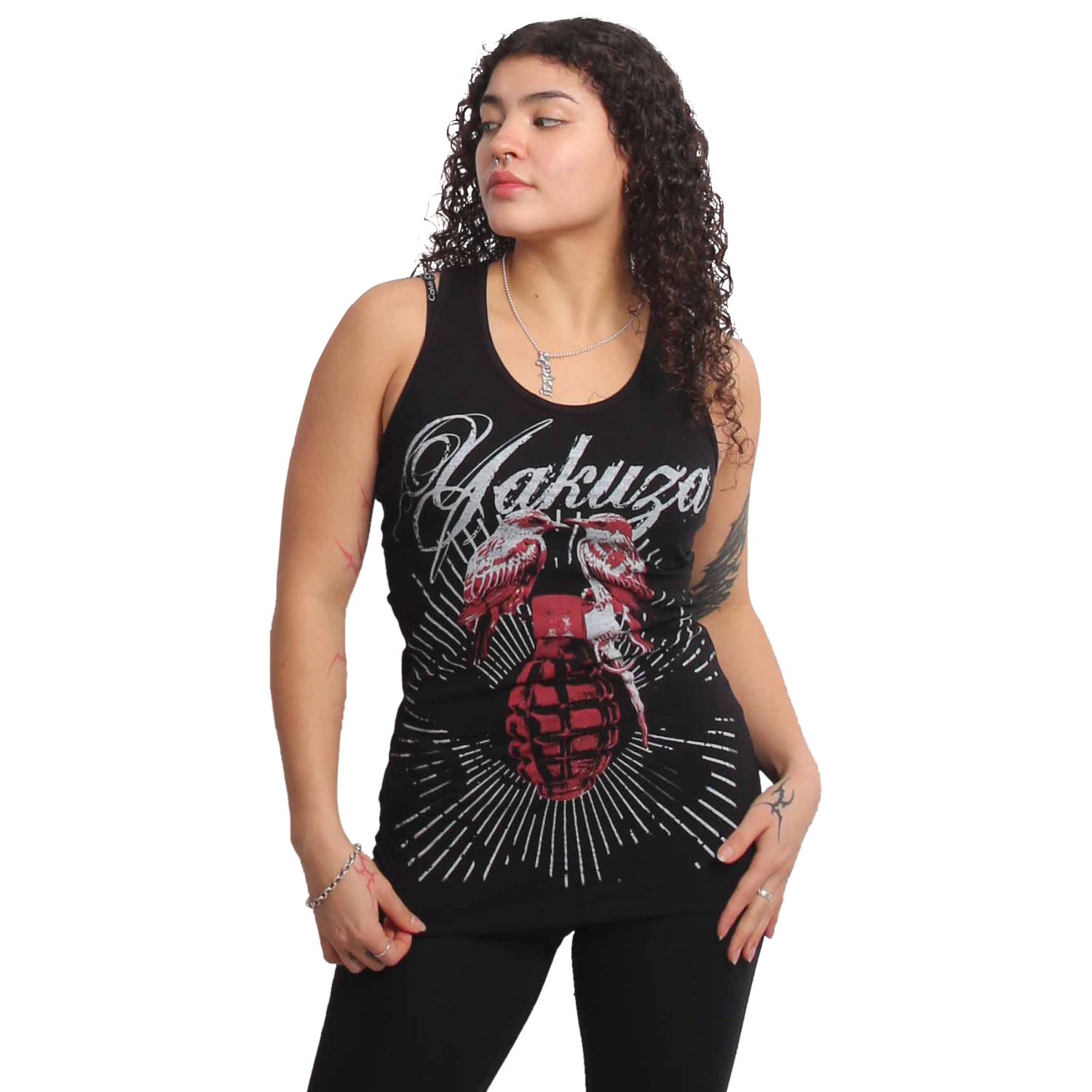 Yakuza dámské tílko Grenade String Tanktop