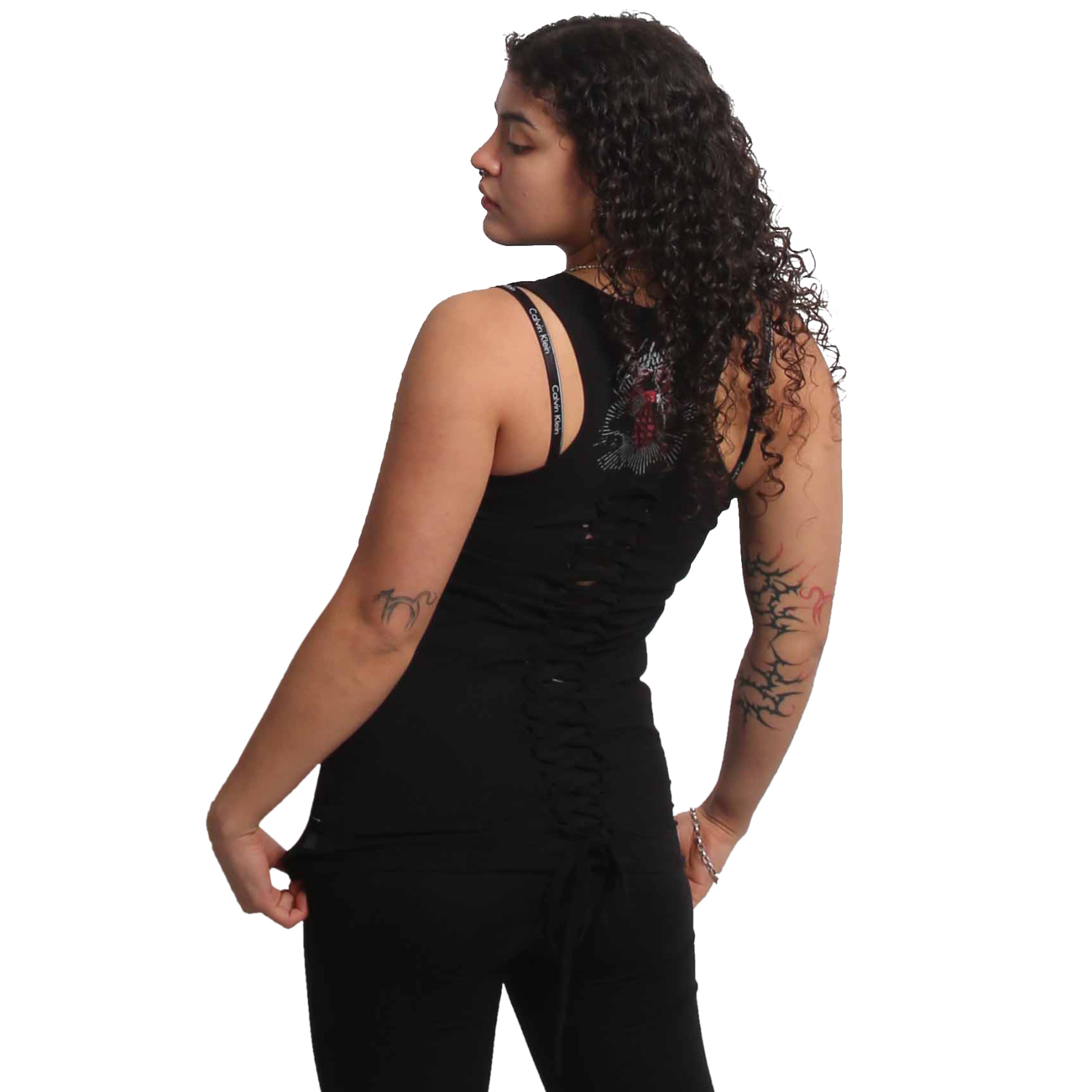 Yakuza dámské tílko Grenade String Tanktop