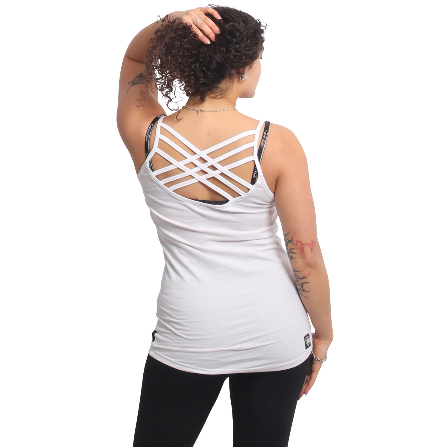 Yakuza dámské tílko Fly Cami Top white M