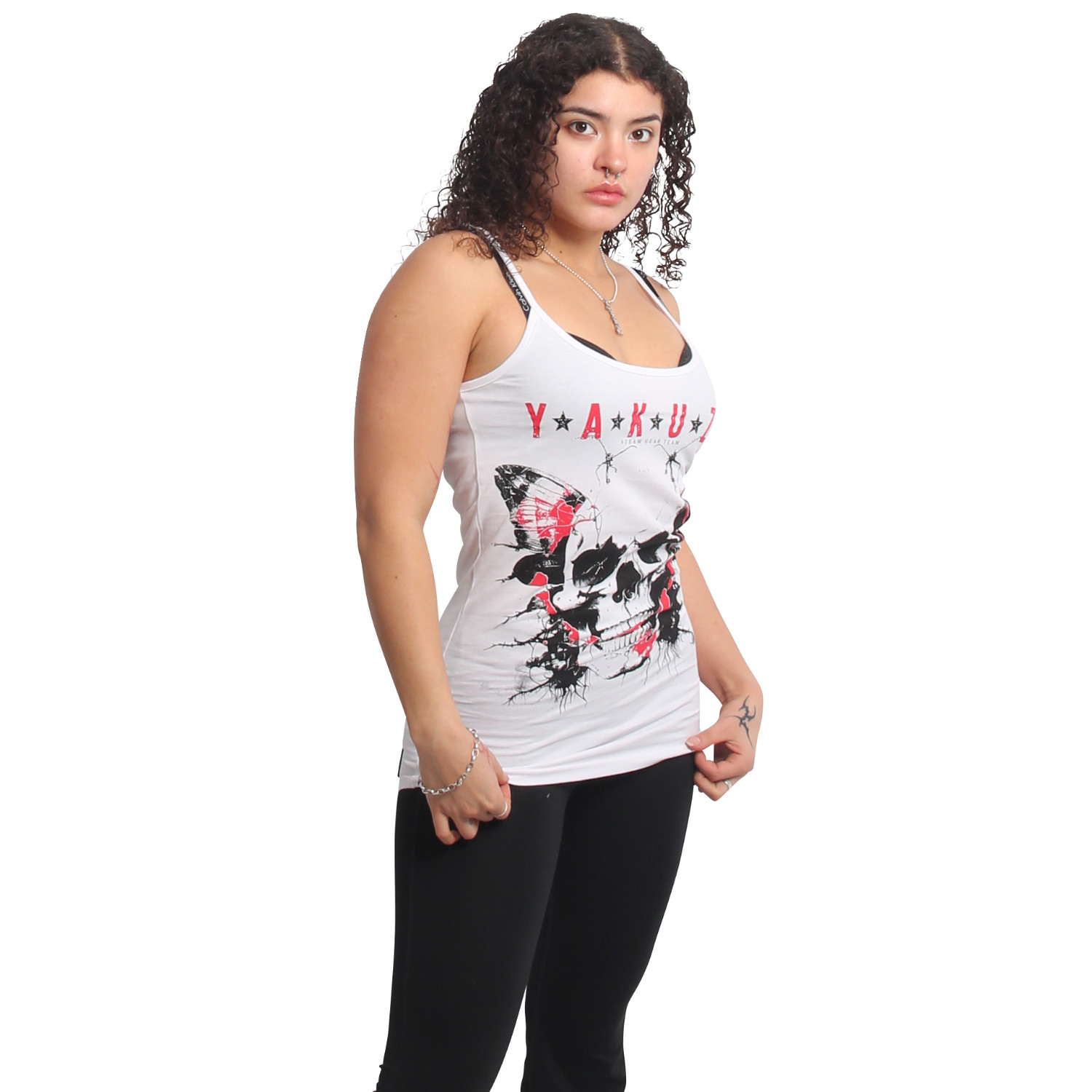 Yakuza dámské tílko Fly Cami Top white M