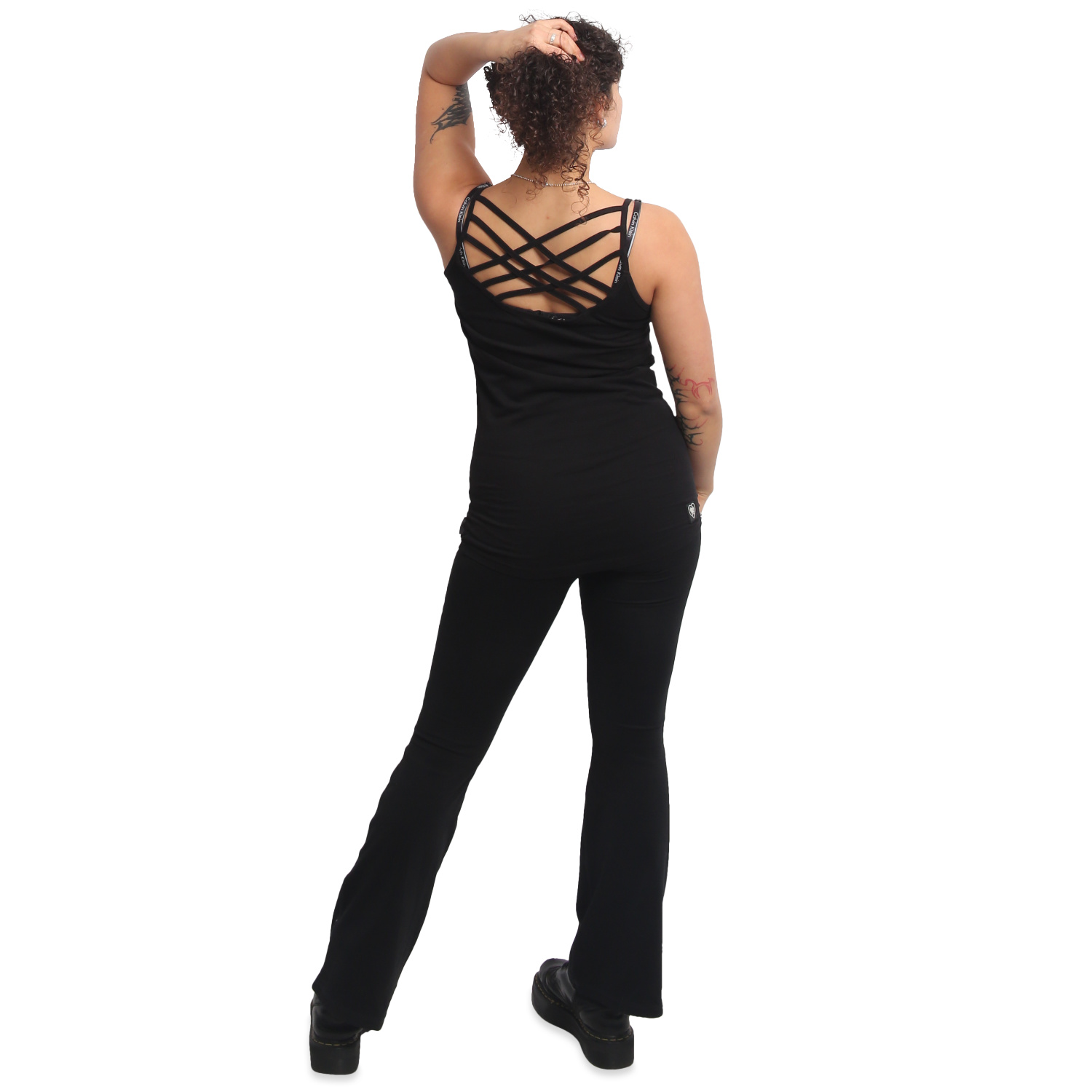 Yakuza dámské tílko Hidden Cami Top black L