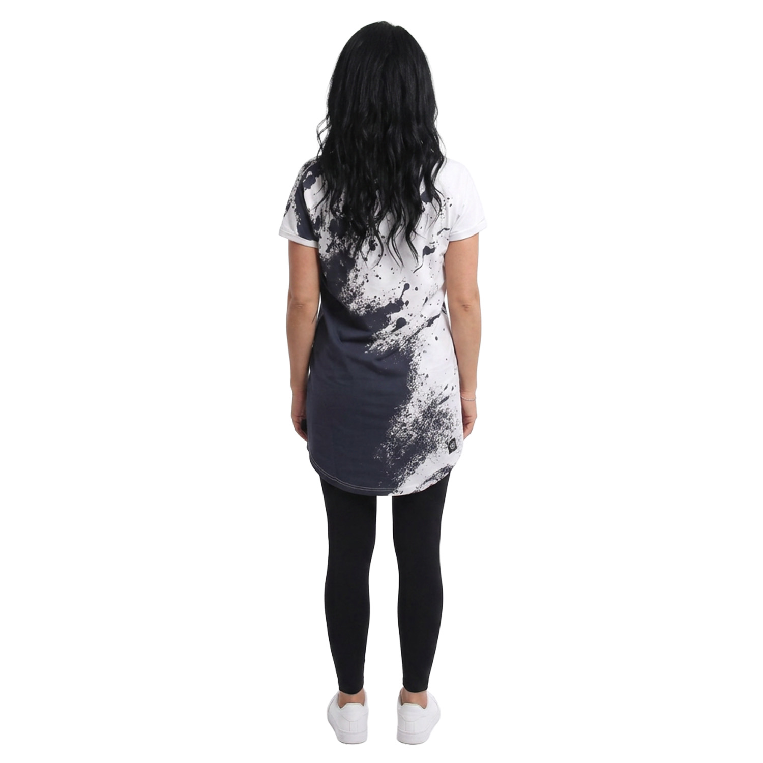 Yakuza dámské šaty Spill Urban T-Shirt Dress white XS