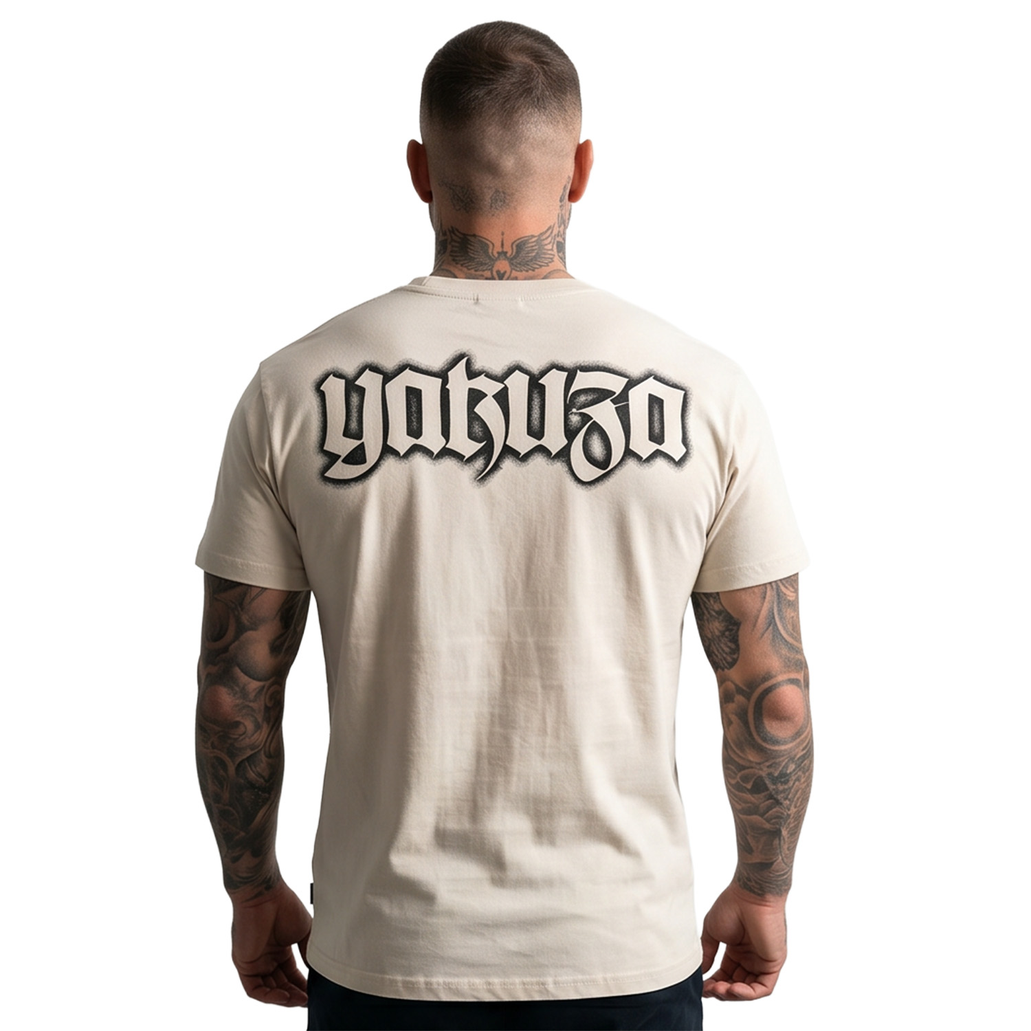 Yakuza pánské tričko Blacks Regular Basic T-Shirt snow/white 6XL