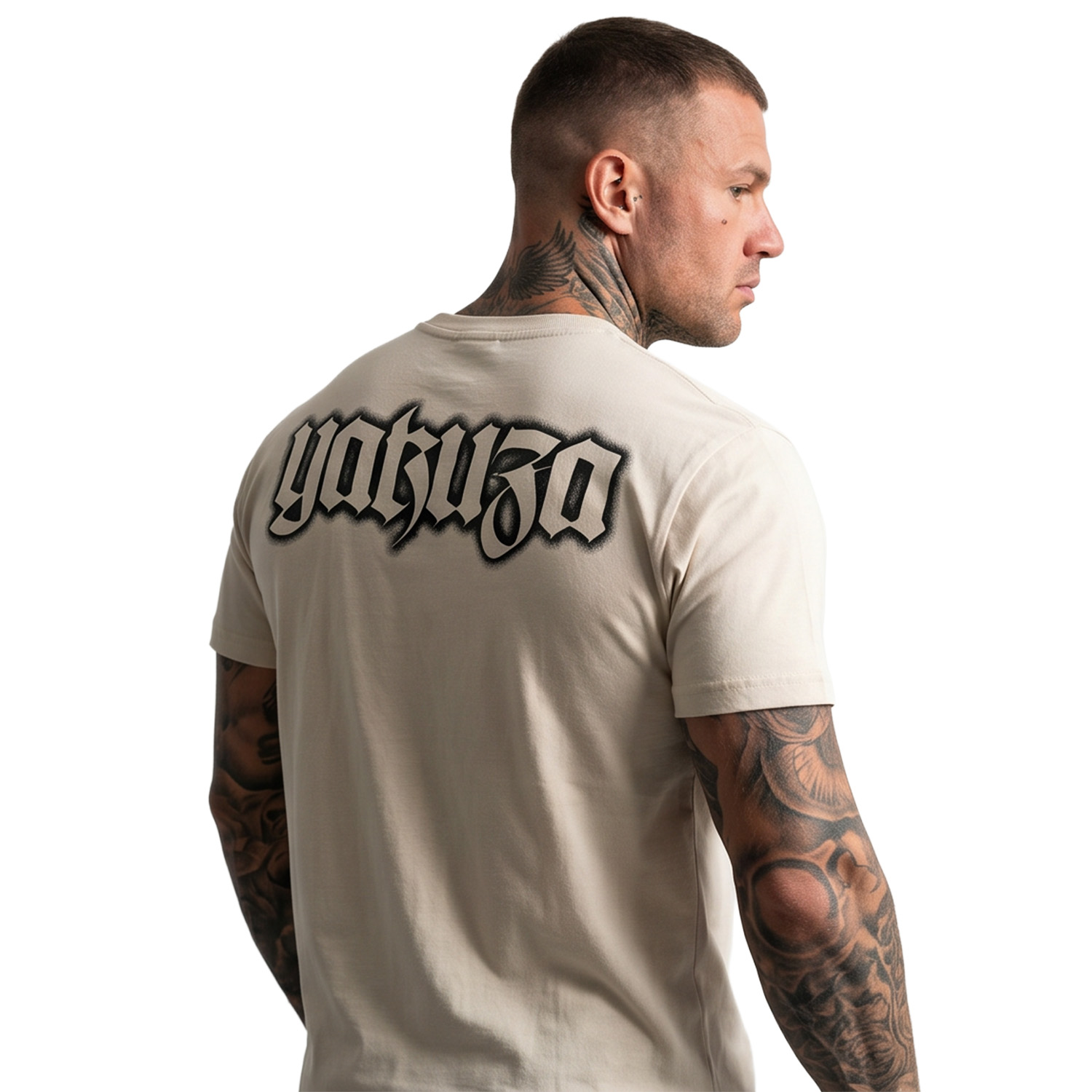 Yakuza pánské tričko Blacks Regular Basic T-Shirt snow/white 6XL