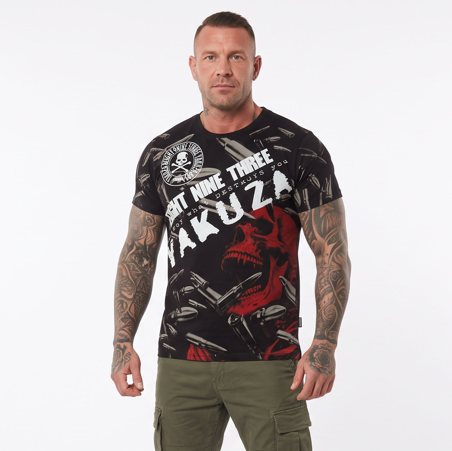 Yakuza pánské tričko Danger V02 Regular T-Shirt