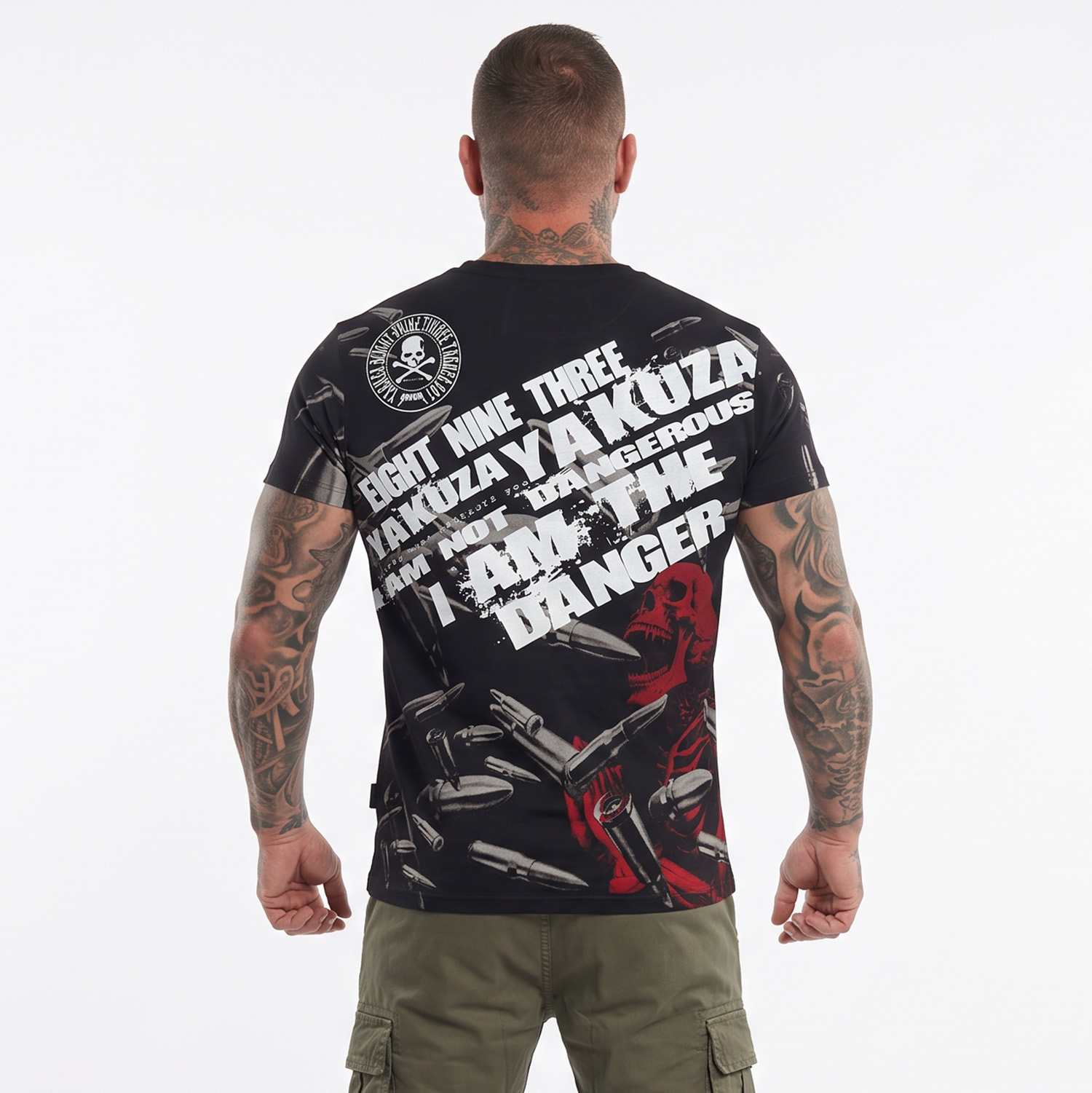 Yakuza pánské tričko Danger V02 Regular T-Shirt