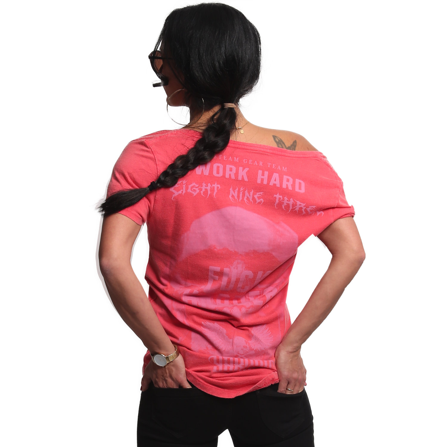 Yakuza dámské tílko Harder V Neck Dye T-Shirt