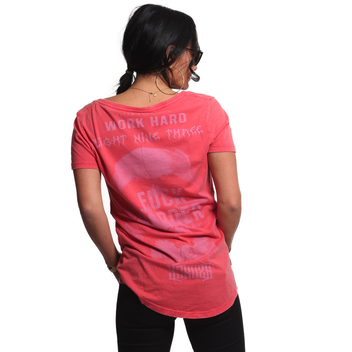 Yakuza dámské tílko Harder V Neck Dye T-Shirt