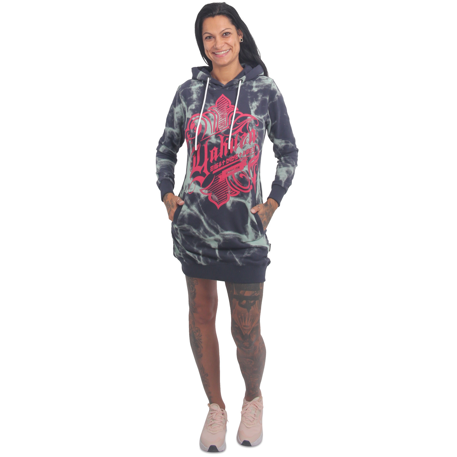 Yakuza dámské šaty Crests Burning Sweat Dress