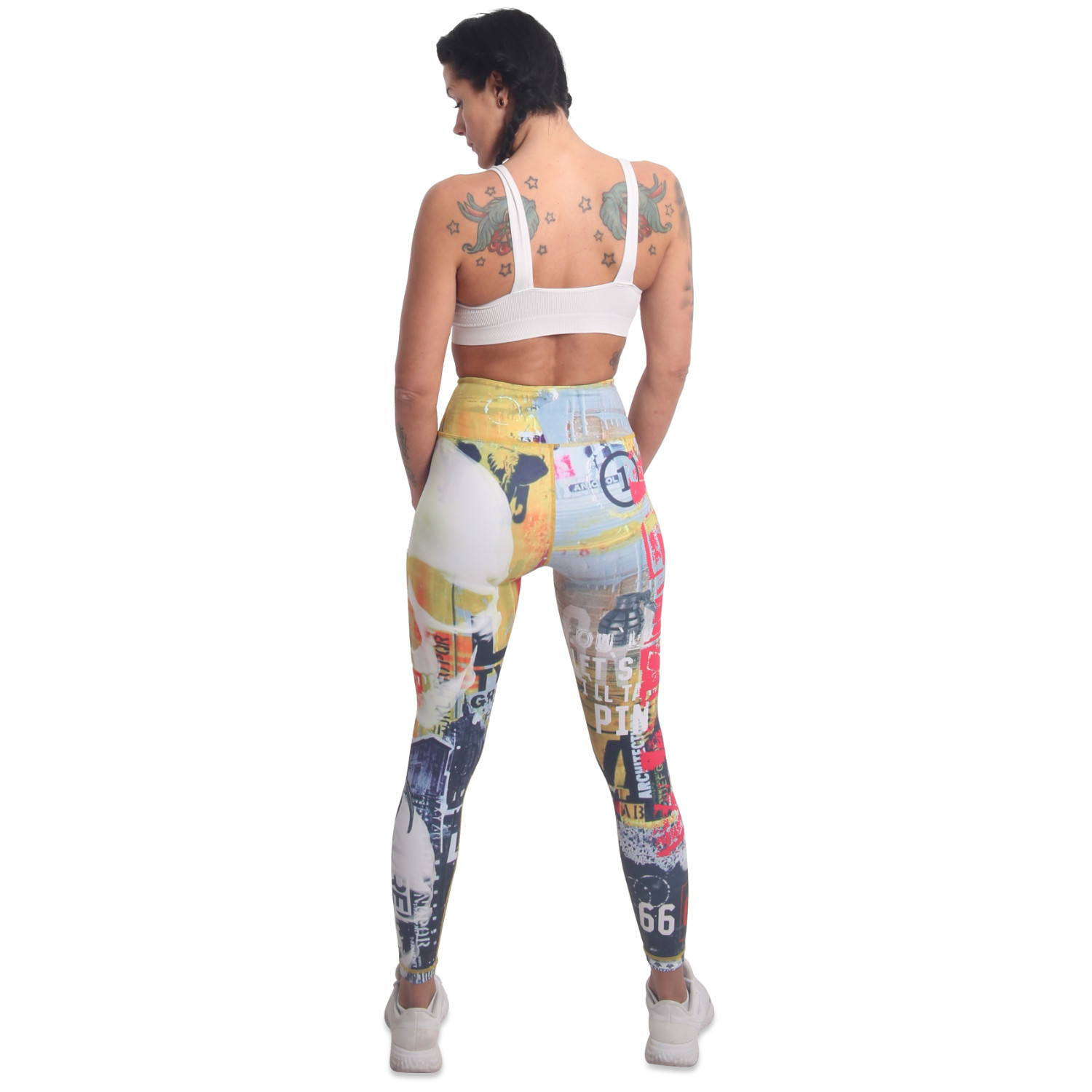 Yakuza dámské legíny Play Slide Leggings colorful XL