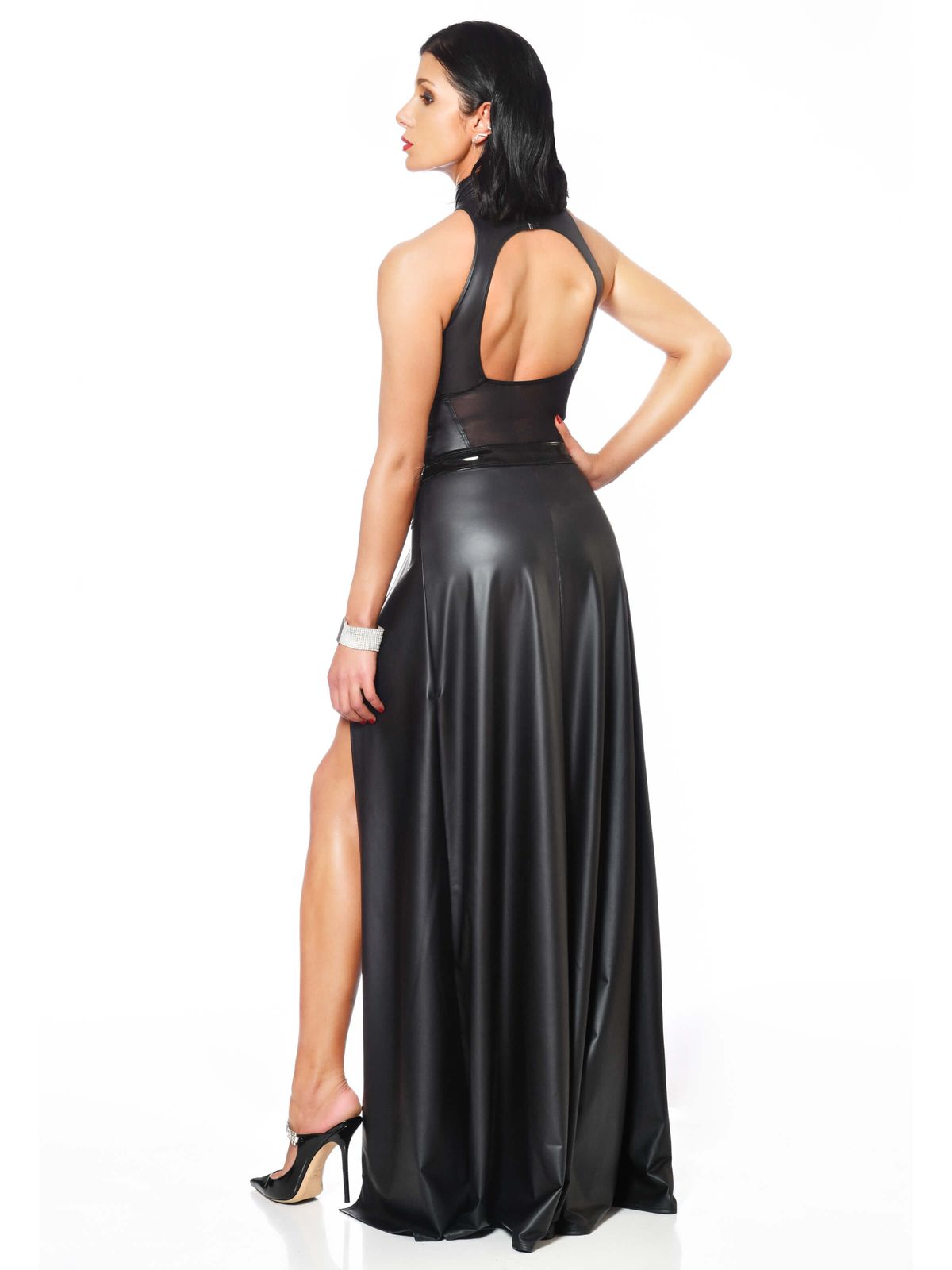 Kunstleder Wetlook TOP Kate