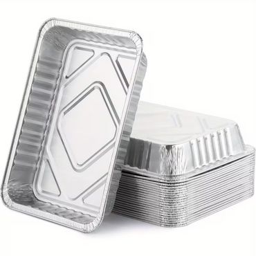 DR HOME DIVISION Aluschale Abtropfschale Grillschale 100er Pack