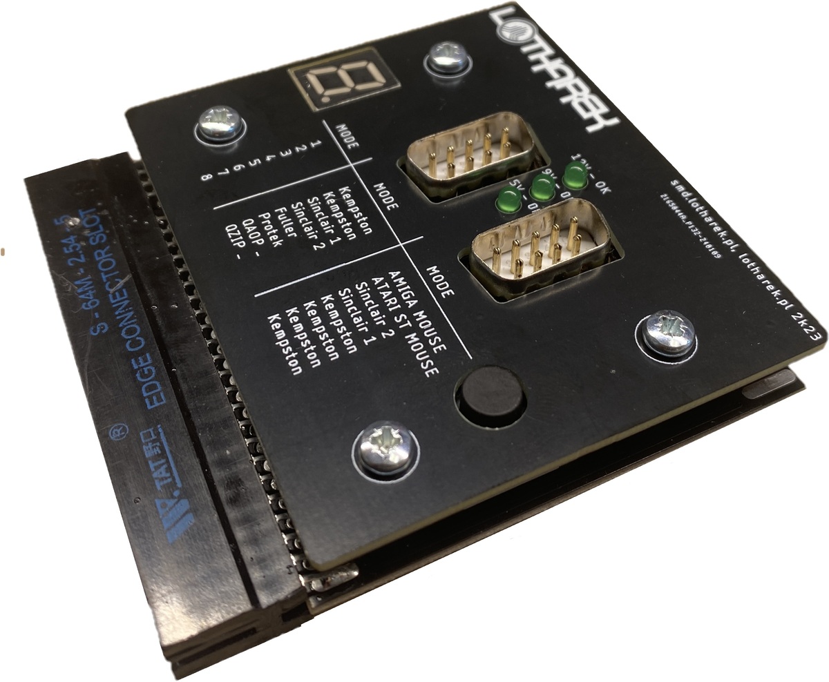 Dual Joystick/Mouse-Interface 